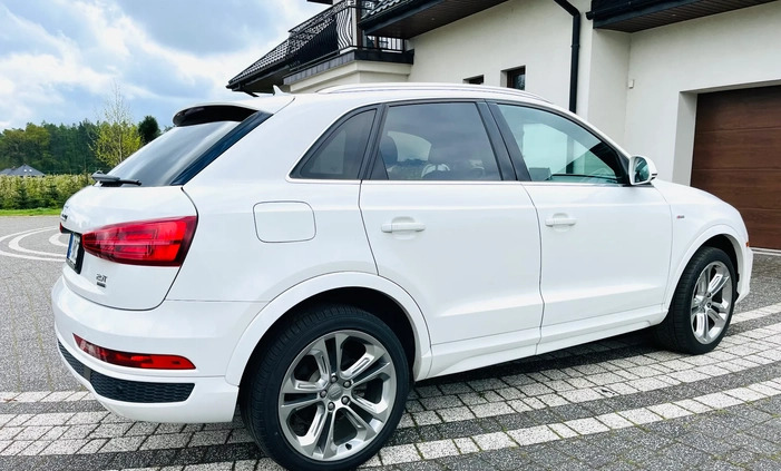 Audi Q3 cena 85900 przebieg: 124990, rok produkcji 2018 z Łuków małe 436
